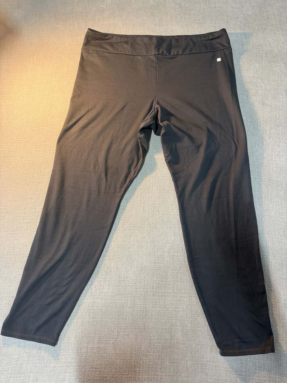 Lucky Brand Women's Black Athletic Leggings Size 1X